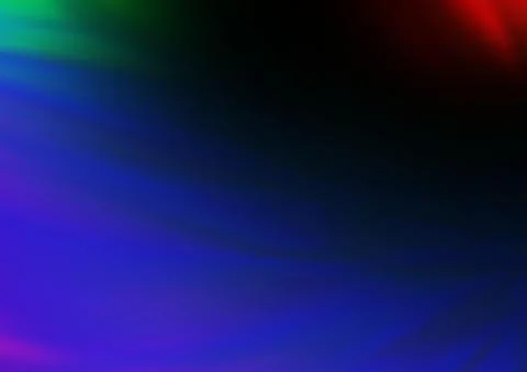 Dark Multicolor, Rainbow vector blurred bright pattern. イラスト素材