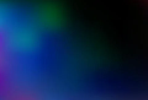 Dark Multicolor, Rainbow vector blurred bright pattern. Stockillustratie