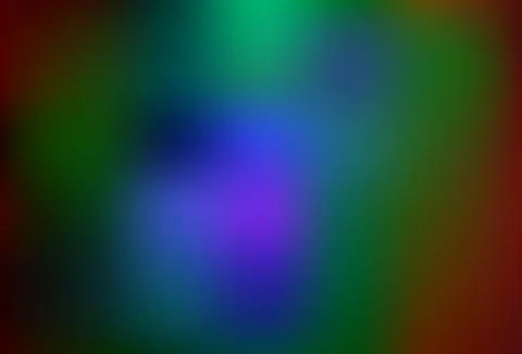 Dark Multicolor, Rainbow vector blurred bright background. Stock Illustration