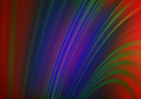 Dark Multicolor, Rainbow vector blurred bright pattern. Illustrazione stock