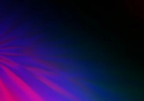 Dark Multicolor, Rainbow vector bokeh pattern. Illustrazione stock