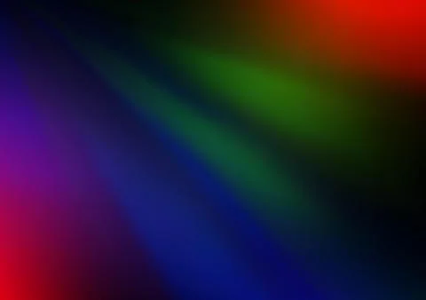 Dark Multicolor, Rainbow vector bokeh pattern. Stock Illustration