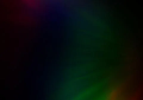 Dark Multicolor, Rainbow vector bokeh pattern. Illustrazione stock