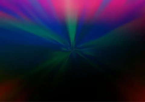 Dark Multicolor, Rainbow vector bokeh pattern. 스톡 일러스트