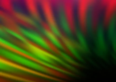 Dark Multicolor, Rainbow vector bokeh pattern. 스톡 일러스트