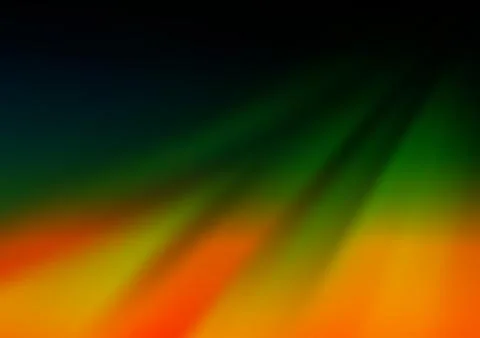 Dark Multicolor, Rainbow vector bokeh and colorful pattern. Illustrazione stock