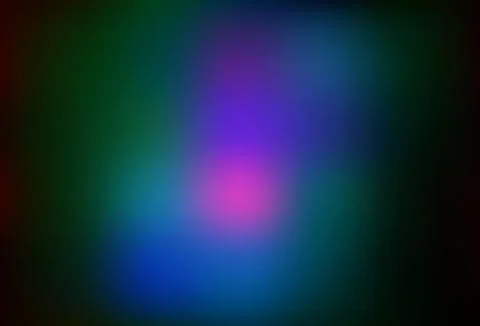 Dark Multicolor, Rainbow vector bokeh and colorful pattern. イラスト素材