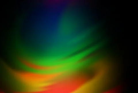 Dark Multicolor, Rainbow vector colorful abstract texture. Stock-Illustration