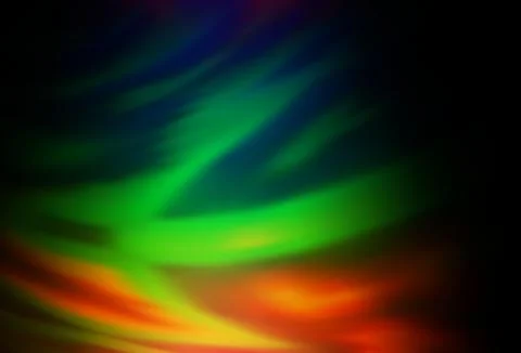 Dark Multicolor, Rainbow vector colorful abstract texture. Stock-Illustration