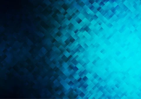 Dark Multicolor, Rainbow vector cover in polygonal style. Stock Illustration