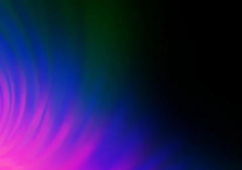 Dark Multicolor, Rainbow vector glossy bokeh pattern. 스톡 일러스트