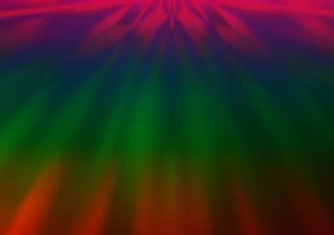 Dark Multicolor, Rainbow vector glossy bokeh pattern. イラスト素材