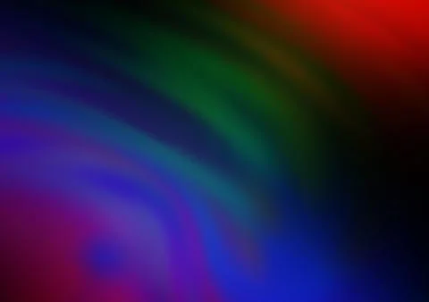 Dark Multicolor, Rainbow vector glossy bokeh pattern. イラスト素材