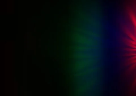 Dark Multicolor, Rainbow vector glossy bokeh pattern. イラスト素材