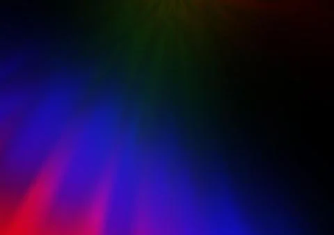 Dark Multicolor, Rainbow vector glossy abstract background. Stock Illustration