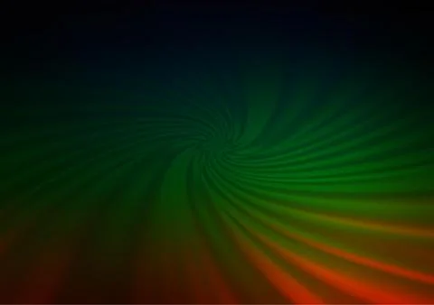 Dark Multicolor, Rainbow vector glossy bokeh pattern. イラスト素材