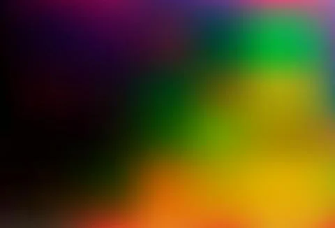 Dark Multicolor, Rainbow vector glossy bokeh pattern. イラスト素材
