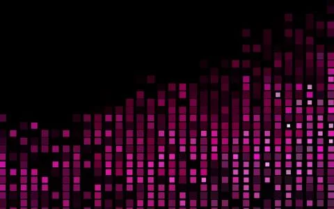 Dark Multicolor, Rainbow vector layout with lines, rectangles. Stock Illustration