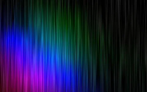 Dark Multicolor, Rainbow vector layout with flat lines. Stock Illustration