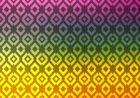Dark Multicolor, Rainbow vector layout with lines, rectangles. 스톡 일러스트