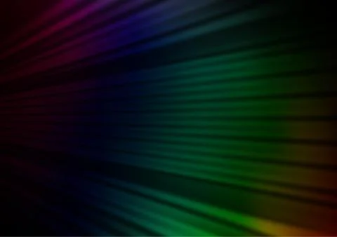 Dark Multicolor, Rainbow vector modern bokeh pattern. 스톡 일러스트