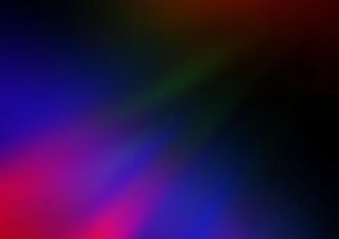 Dark Multicolor, Rainbow vector modern bokeh pattern. Illustrazione stock