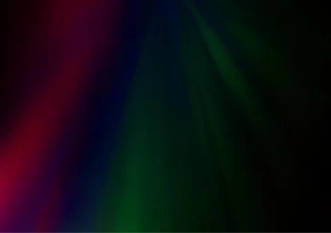 Dark Multicolor, Rainbow vector modern bokeh pattern. 스톡 일러스트
