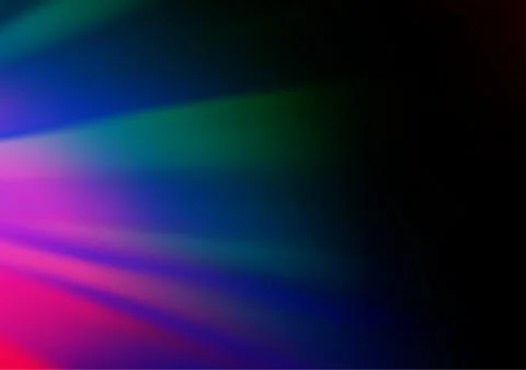 Dark Multicolor, Rainbow vector modern bokeh pattern. イラスト素材