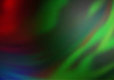 Dark Multicolor, Rainbow vector modern bokeh pattern. イラスト素材