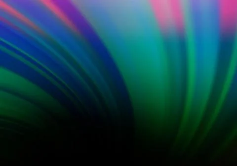 Dark Multicolor, Rainbow vector modern bokeh pattern. イラスト素材