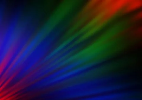 Dark Multicolor, Rainbow vector modern bokeh pattern. イラスト素材
