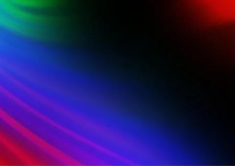 Dark Multicolor, Rainbow vector modern bokeh pattern. 스톡 일러스트