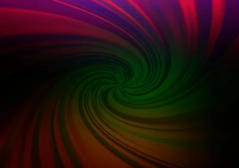 Dark Multicolor, Rainbow vector modern bokeh pattern. イラスト素材