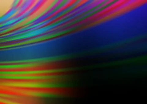 Dark Multicolor, Rainbow vector modern bokeh pattern. 스톡 일러스트