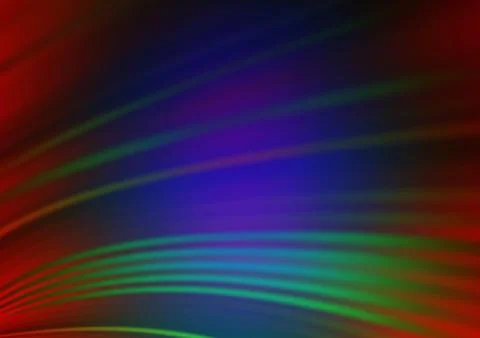 Dark Multicolor, Rainbow vector modern bokeh pattern. Stockillustratie