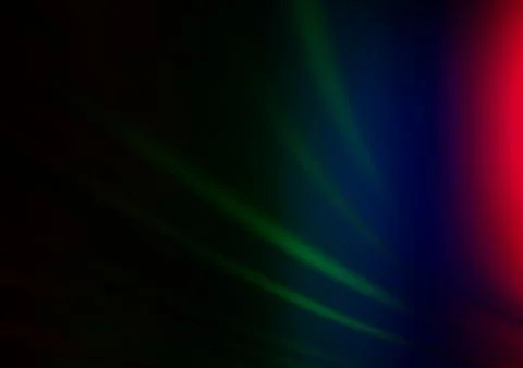 Dark Multicolor, Rainbow vector modern bokeh pattern. イラスト素材