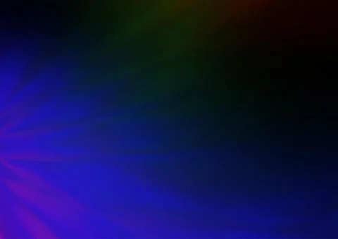 Dark Multicolor, Rainbow vector modern bokeh pattern. 스톡 일러스트