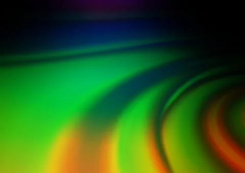 Dark Multicolor, Rainbow vector modern bokeh pattern. イラスト素材