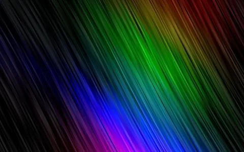Dark Multicolor, Rainbow vector pattern with bubble shapes. 스톡 일러스트