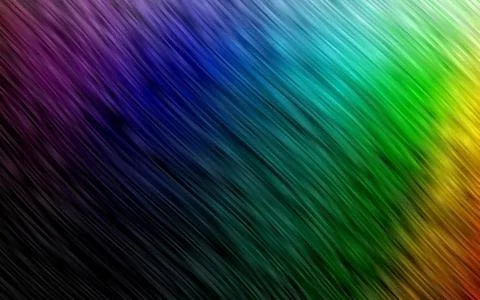 Dark Multicolor, Rainbow vector pattern with bubble shapes. Stock Illustration