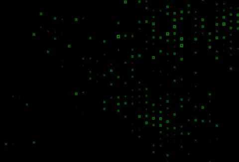 Dark Multicolor, Rainbow vector pattern in square style. Illustrazione stock