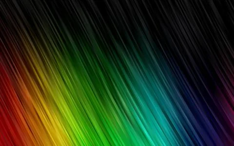 Dark Multicolor, Rainbow vector pattern with lava shapes. イラスト素材