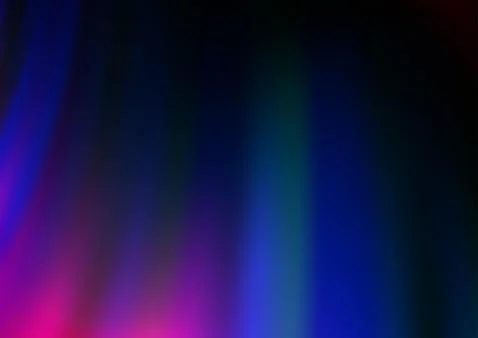 Dark Multicolor, Rainbow vector pattern with liquid shapes. Illustrazione stock