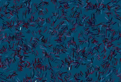 Dark multicolor, rainbow vector pattern with narrow lines. Stock Illustration