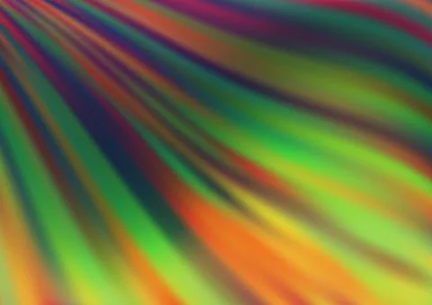 Dark Multicolor, Rainbow vector pattern with lamp shapes. 스톡 일러스트