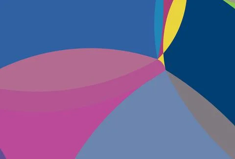 Dark Multicolor, Rainbow vector pattern with bubble shapes. Stockillustratie