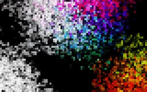 Dark Multicolor, Rainbow vector template with crystals, rectangles. Stock Illustration