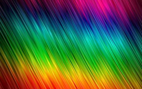 Dark Multicolor, Rainbow vector template with bubble shapes. 스톡 일러스트
