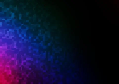 Dark Multicolor, Rainbow vector texture in rectangular style. 스톡 일러스트
