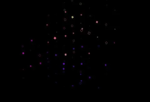 Dark Multicolor, Rainbow vector texture with rectangular style. Illustrazione stock